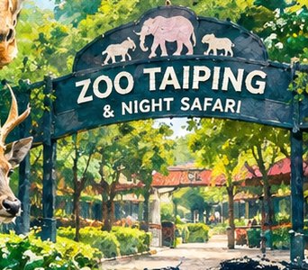 Pintu masuk Zoo Taiping